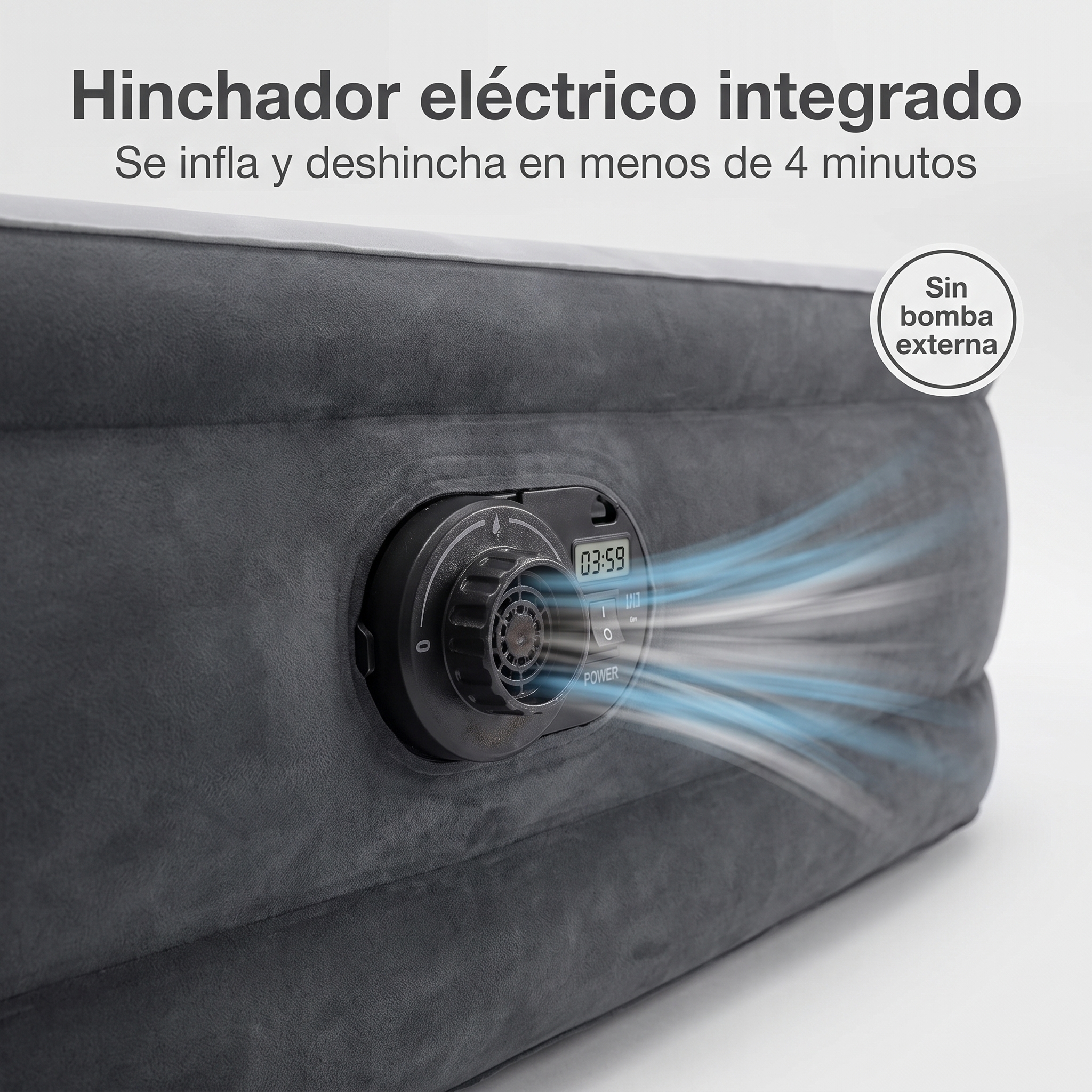 Hinchador integrado